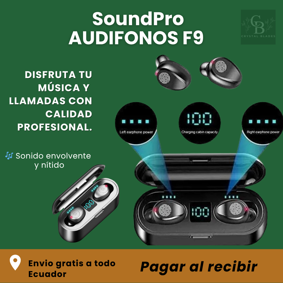 SoundPro AUDIFONOS F9