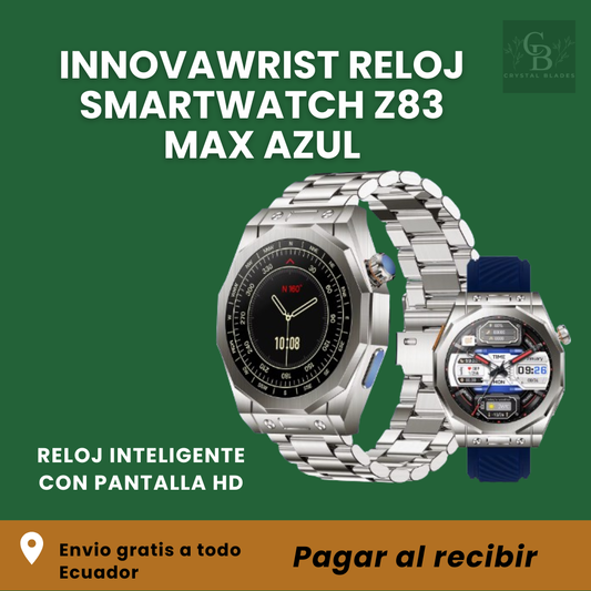 INNOVAWRIST RELOJ SMARTWATCH Z83 MAX AZUL