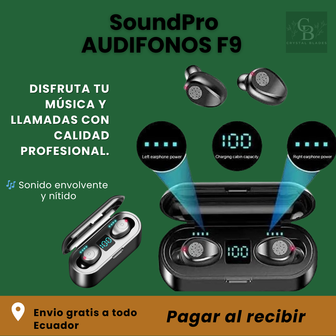 SoundPro AUDIFONOS F9